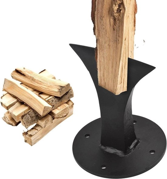 Sfregiatrice a cuneo - taglia legno rapida - taglia legno pesante - sfregiatrice manuale legno - camino a legna.