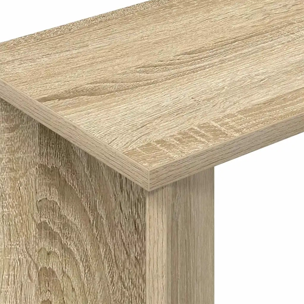 Tavolino Rovere Sonoma 35 x 25 x 50 cm Legno multistrato 891186