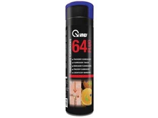 TRACCIANTE FLUORESCENTE SPRAY ML.500 64 FLUO- - ml.500 rosso fluorescente in bomboletta spray - 12 pezzi VMD