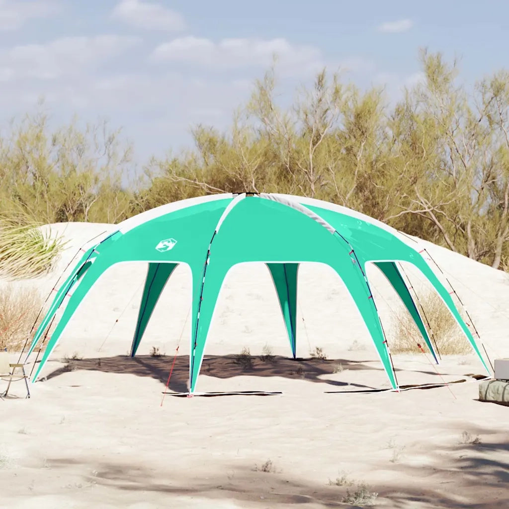 Tenda per Feste-Tenda da campeggio Verde Mare Impermeabile 213033