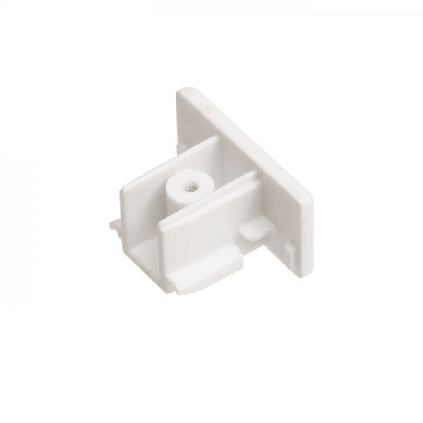 1F copertura terminale per binari monofase bianco pz..10