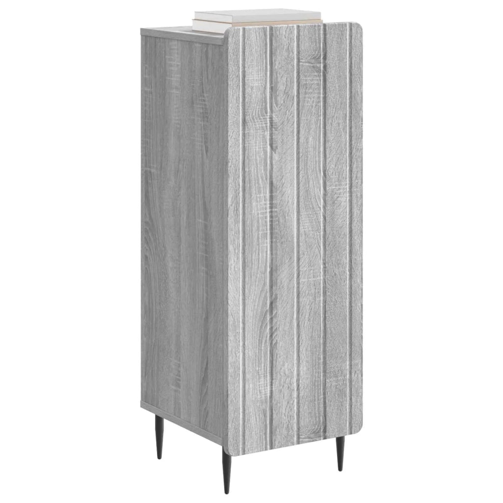 Credenza Grigio Sonoma 34,5 x 33 x 92 cm Legno ingegnerizzato