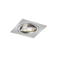 Faretto lampada MURO SQ da incasso nichel opaco 230V GU10 50W