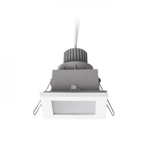 Lampada applique LEROY SQ bianco 12V GU5,3 35W IP44