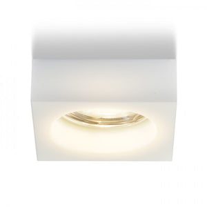 Faretto BIANCA SQ da incasso vetro opalino 230V GU10 50W