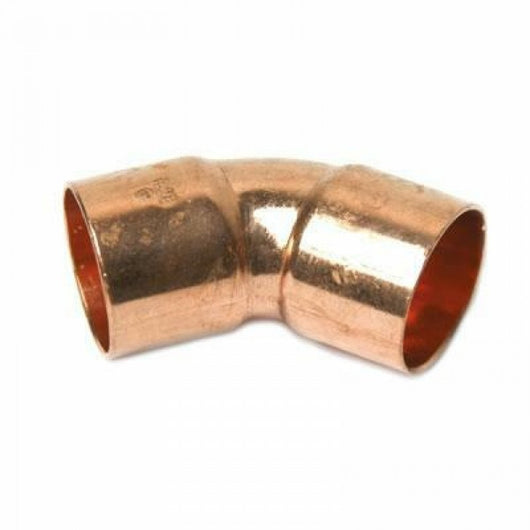 Curva 45 in rame a saldare f/f d .42