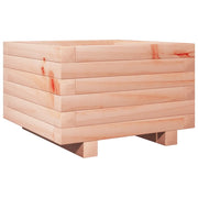 Fioriera | Cassetta per fiori | Vaso da Giardino 40x40x26,5 cm in Legno Massello di Douglas