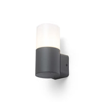 Lampada applique BONNIE da parete grigio antracite opale PP 230V E27 28W IP44