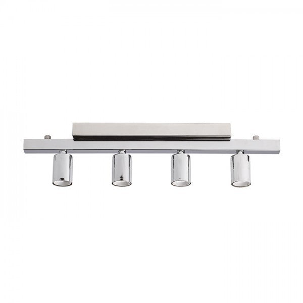 Lampadario RALLONG IV base per soffitto cromo 230V E27 4x42W