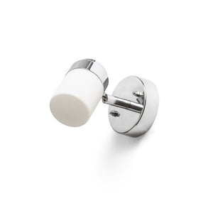 Lampadario LINN I da parete  vetro opalino/cromo 230V G9 LED 3W IP44