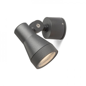 Faretto DIREZZA da parete grigio antracite 230V GU10 35W IP54