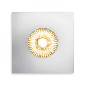 Faretto WATERBOY SQ nichel opaco 230V LED 10W 40° IP65 3000K