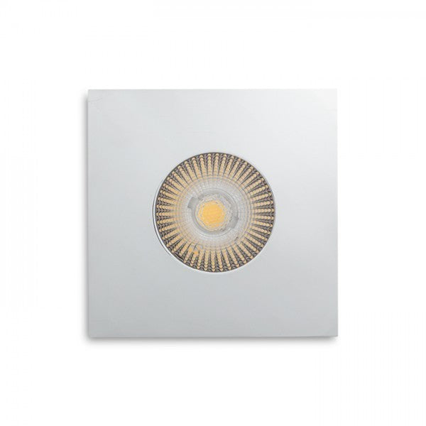 Faretto WATERBOY SQ cromo 230V LED 10W 40° IP65 3000K