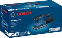 Bosch GSS 20‑18 A Professional – Levigatrice Orbitale 200W, 90×183 mm