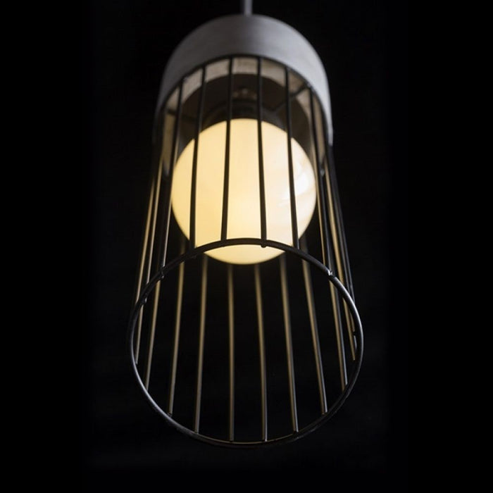 Lampadario BURTON a sospensione calcestruzzo 230V E27 42W