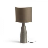 Lampadario LAURA da tavolo grigio beige 230V E27 28W