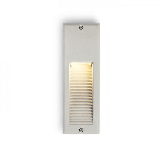 Faretto FACA da incasso grigio argento 230V LED 2W IP54 3000K