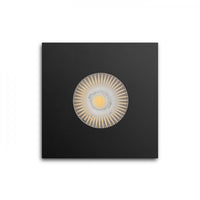 Faretto da incasso WATERBOY SQ nero opaco 230V LED 10W 40° IP65 3000K