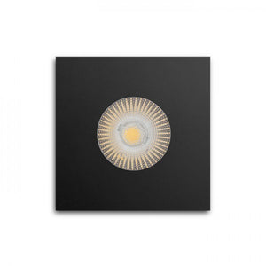Faretto da incasso WATERBOY SQ nero opaco 230V LED 10W 40° IP65 3000K