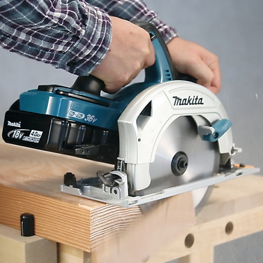 Makita DHS710ZJ – Sega Circolare 18V X 2 Ø 190 mm, Taglio 68,5 mm, Solo Corpo