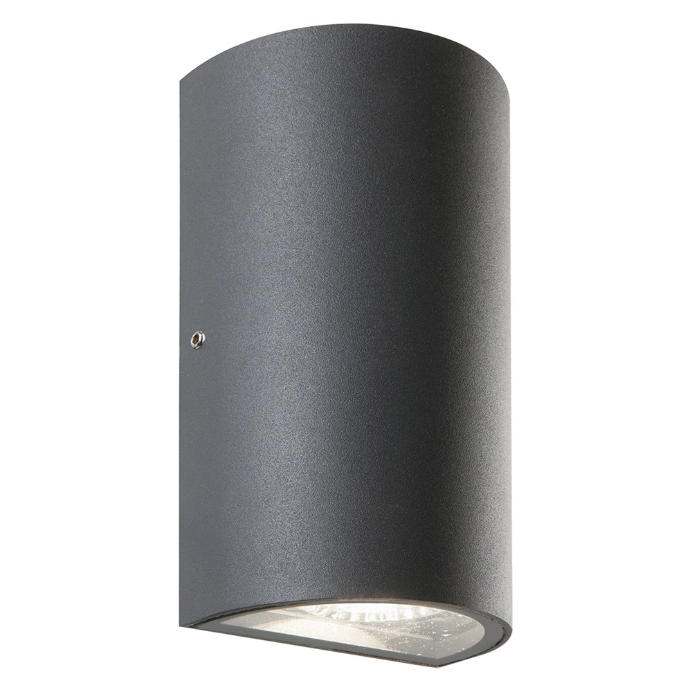 1pz applique doppio led 'trump' 12 w 700 lumen - grigio cod:ferx.8042920nlm