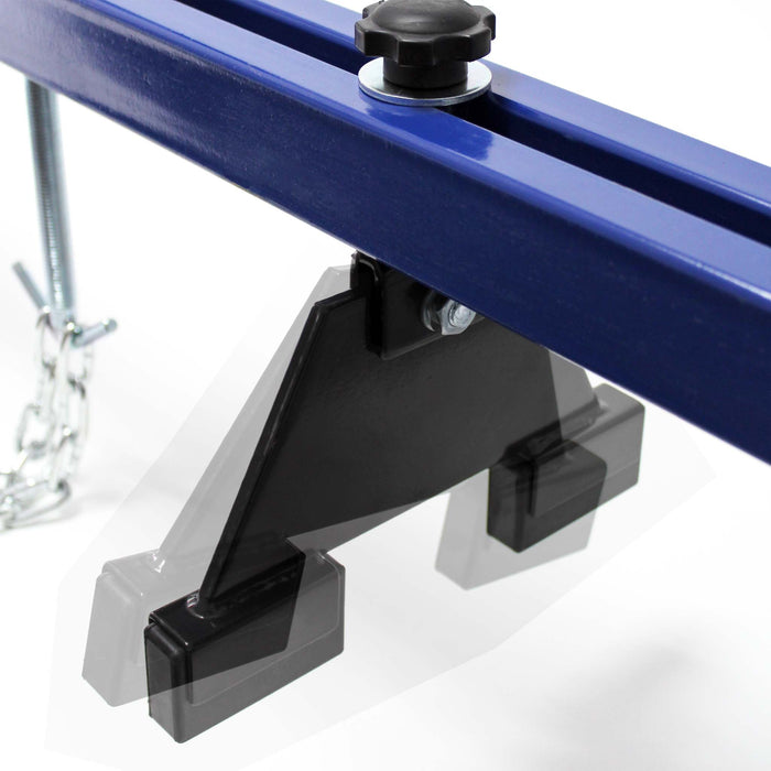 Ponte motore con portata max di 500 kg, traversa per sollevamento per riparazioni di motori