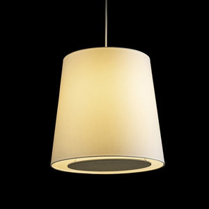 Lampadario POLLOCK a sospensione bianco/grigio chiaro 230V E27 28W