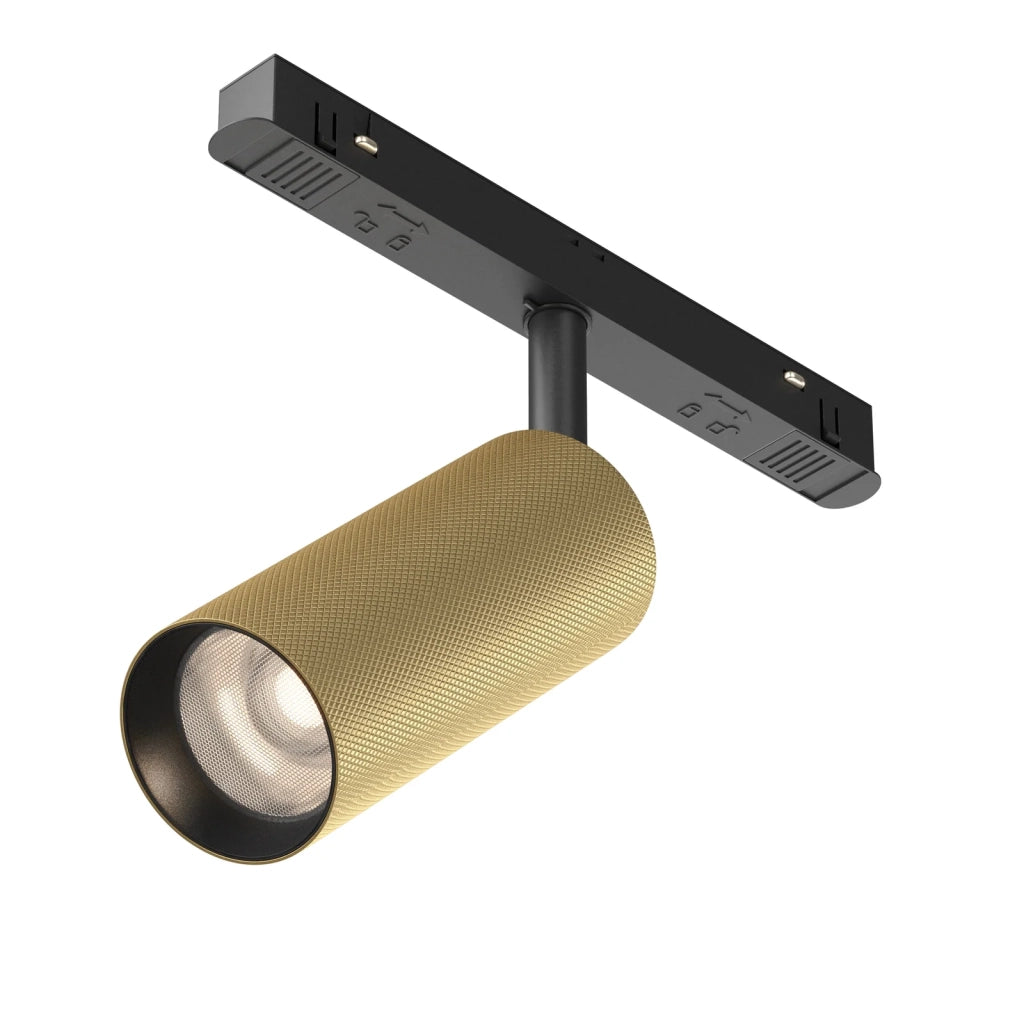 Maytoni Lampada da binario moderna Exility Artisan 1 luce LED integrato nero alluminio