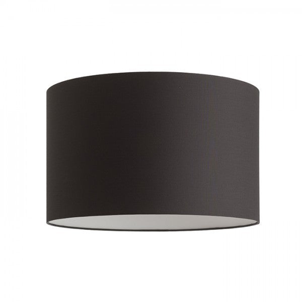 Paralume RON 40/25 paralume Polycotton nero /PVC bianco max. 23W