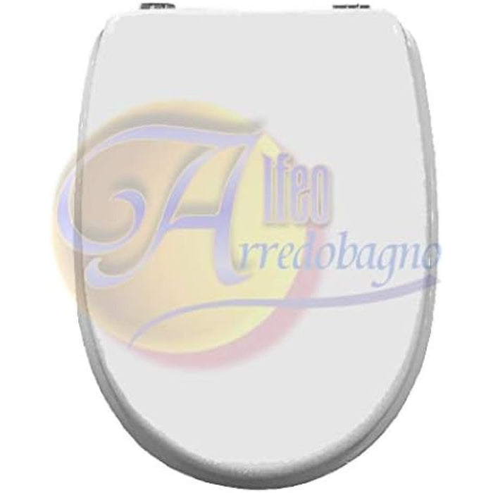 Copriwater sedile wc per aretusina cesame bianco galassia catala