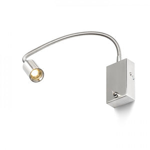 VERSA parete Nickel opaco 230V LED 3W 40° 3000K