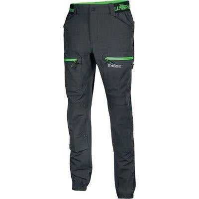 PANTALONE SLIM FIT HORIZON UPOWER  ASPHALT GREY GREEN L