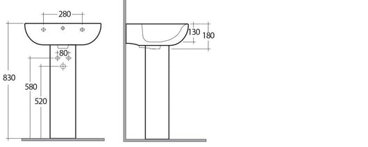 Colonna tonique da 65cm