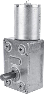 Motore DC a 12V a 2 RPM con reductore di velocità a vite a gomito a quattro quadranti con alta coppia.