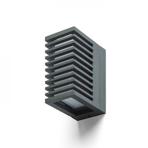 Lampada applique CLAIRE RC da parete grigio antracite acrilico 230V LED 6W IP54  3000K