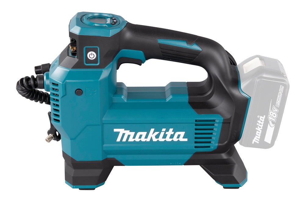 Makita DMP181Z – Compressore a Batteria 18 V LXT, 11,1 bar, solo corpo