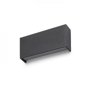 Lampada applique TORINO da parete nero  230V LED 2x5W IP54  3000K