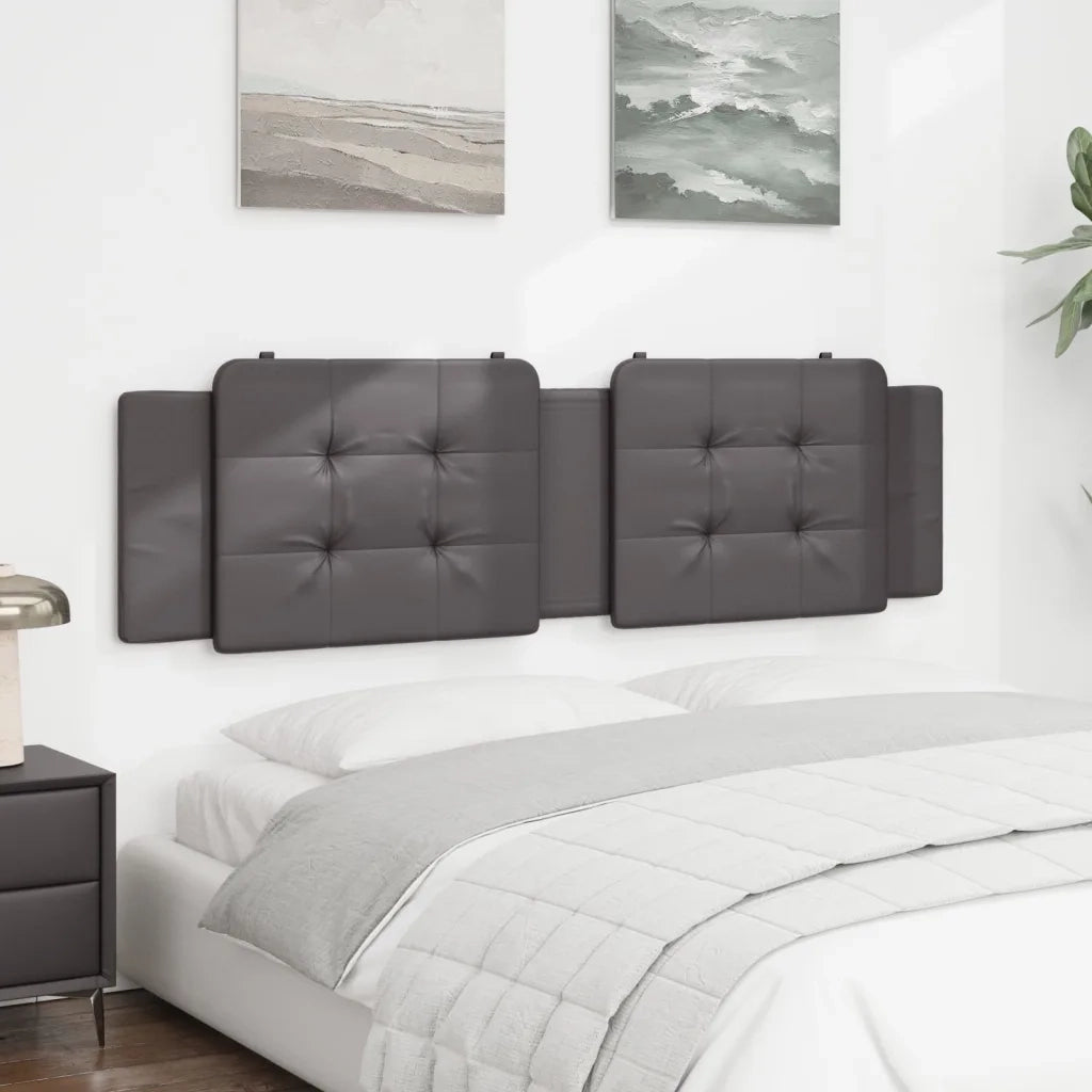Cuscino Testiera Zadar Grigio 180 cm in Similpelle CFW3985357