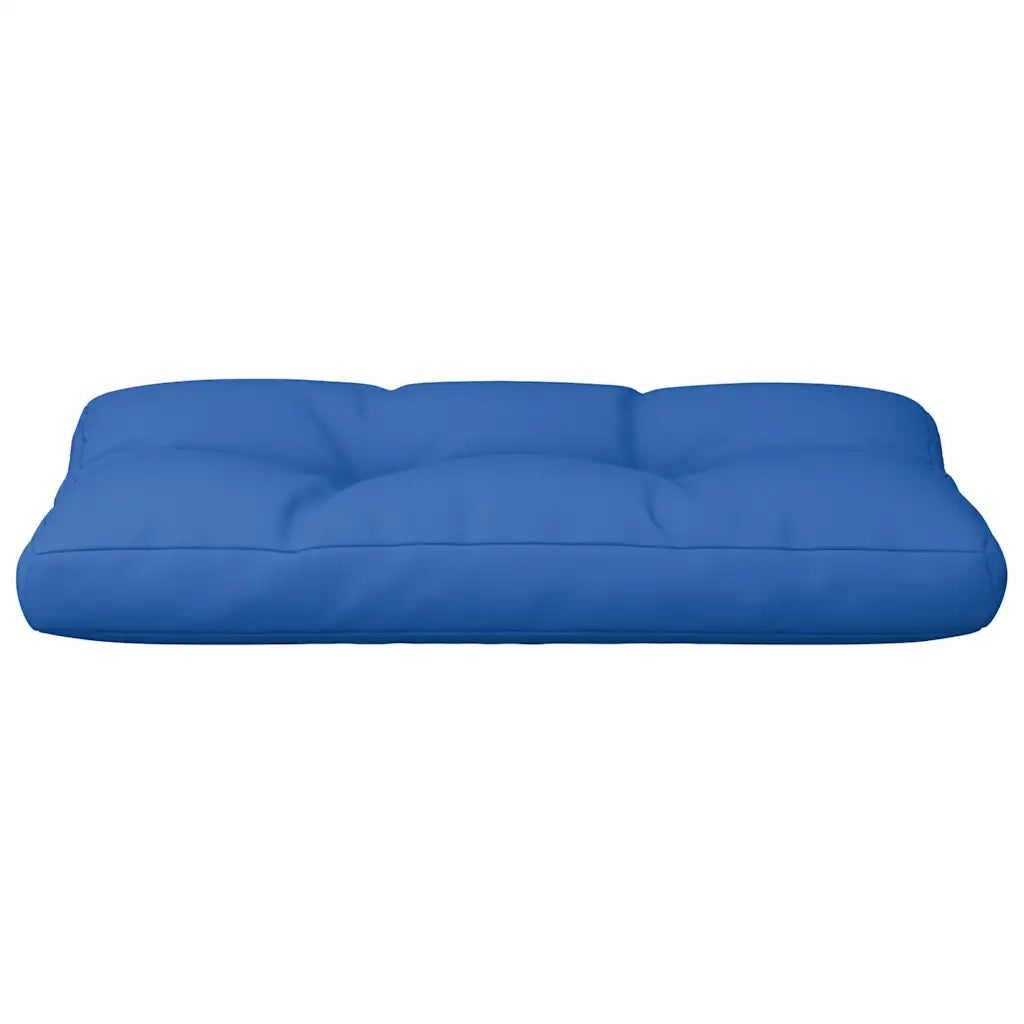 Cuscino per Pallet Blu Reale 80x40x12 cm in Tessuto 360611