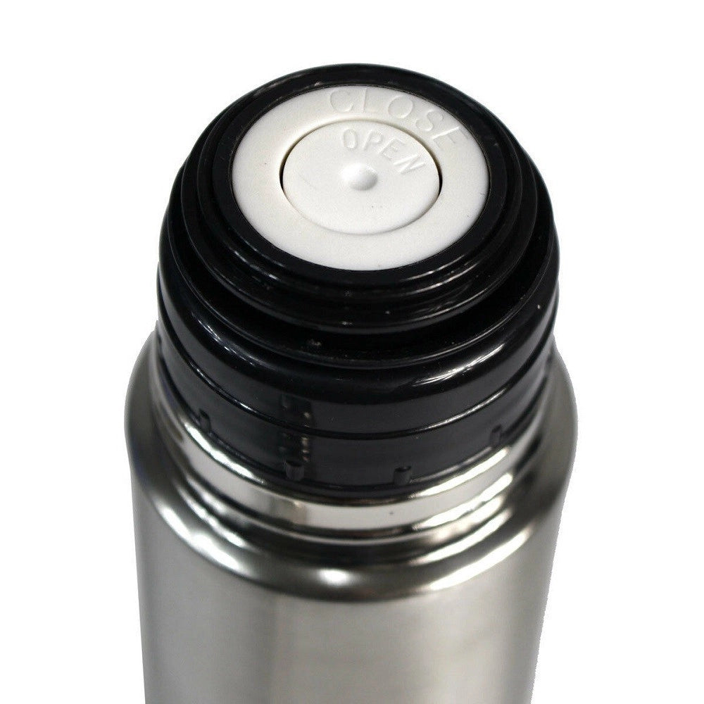 Trade Shop - Thermos Portatile Per Bevande Calde Caraffa Termica In Acciaio 750 Ml -