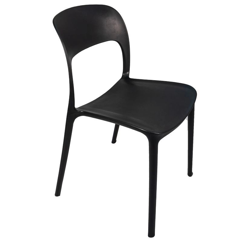 sedia Rimini da esterno nera