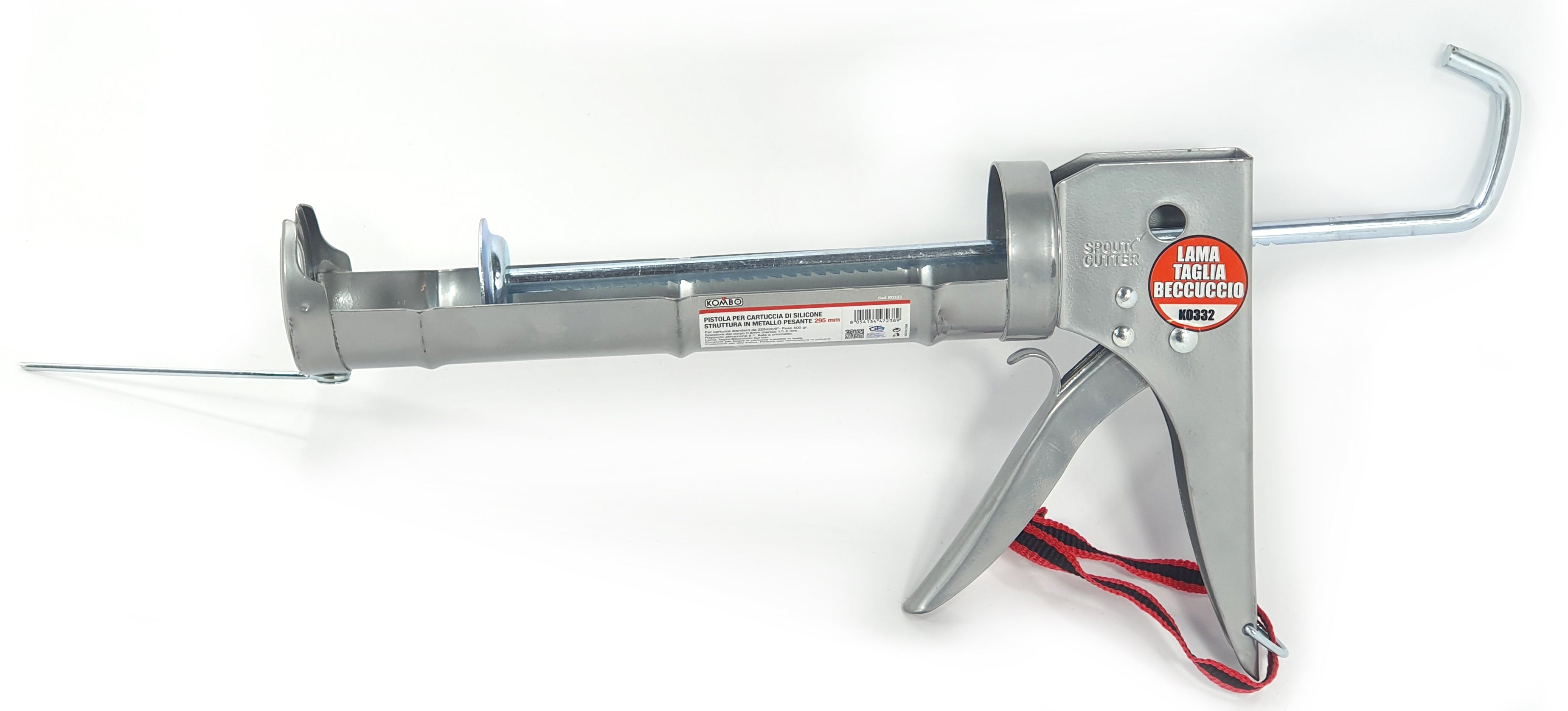 PISTOLA PER CARTUCCIA DI SILICONE 500 gr