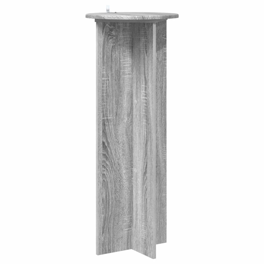 Supporto per piante 2 pcs Grigio Sonoma Ø40 x 100 cm 899696