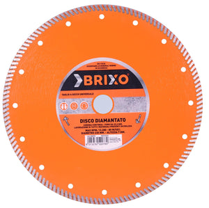 DISCO DIAMANTATO BRIXO SENZA FLANGIA D.230