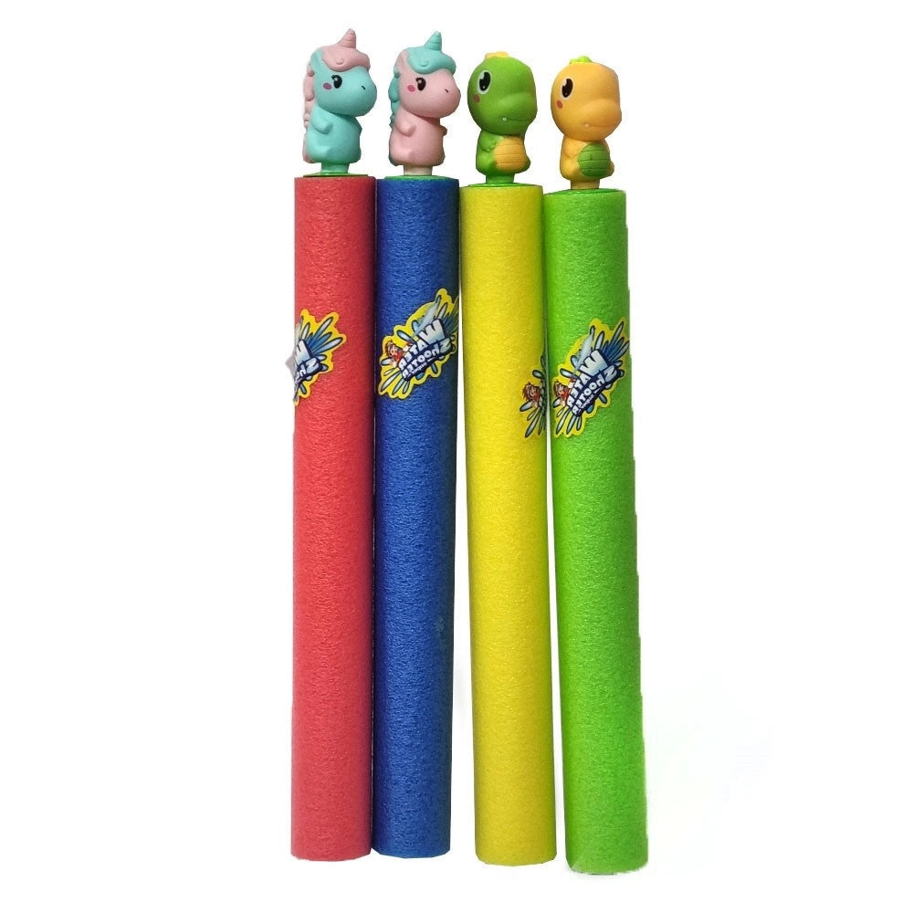 Trade Shop - Pistola Pompa Acqua 36cm Schiuma Spruzzatore Con Dinosauri Unicorni Gioco Estivo 618574 -