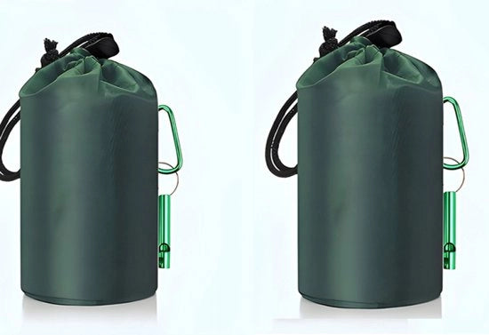 Sacco da sopravvivenza - Sacchi di emergenza - Riscaldato - Escursioni - Impermeabile - Sacco da sopravvivenza - Kit di emergenza - Sacco di emergenza + borsa di stoccaggio - Sacco da montagna leggero - Escursionismo in montagna