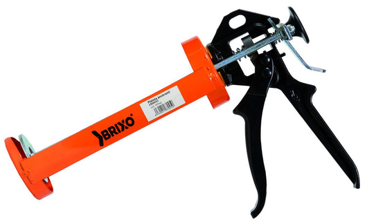 PISTOLA BRIXO IN ACCIAIO PER ANCORANTE CHIMICO E SIGILLANTE IN CARTUCCIA 410ML