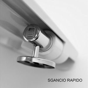 Sedile wc tonique soft closing bianco