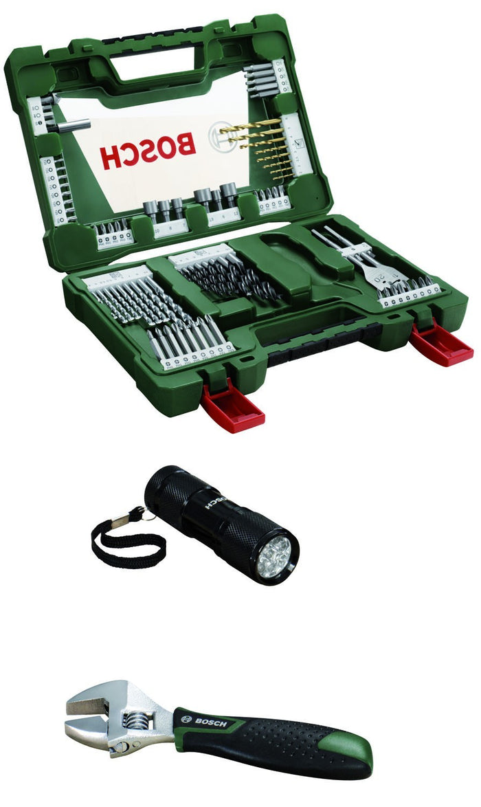 VALIGETTA SET CON ACCESSORI PER FORATURA E AVVITATURA BOSCH 83 PEZZI 2607017309