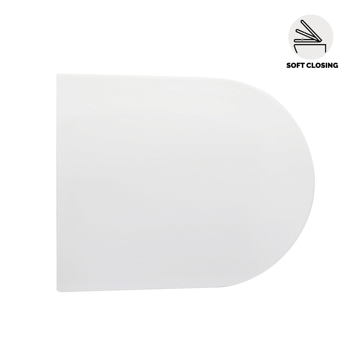Sedile wc tonique soft closing bianco